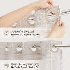 RiverDream sommet avec split ring facilitant installation sans crochets