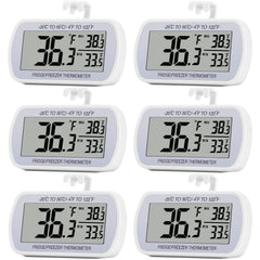 RIY thermomètre face avant grand écran lisible pour surveillance rapide