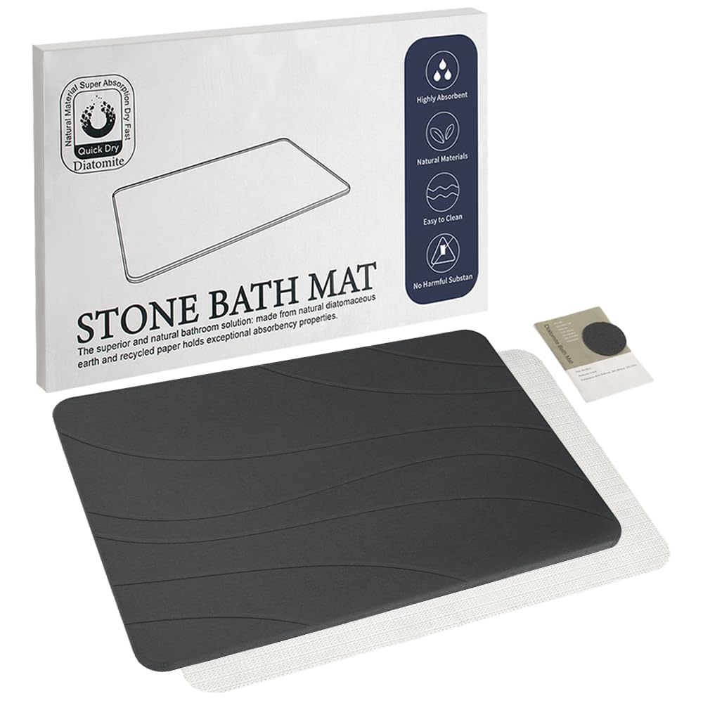 Robinuspc tapis face avant noir design élégant et absorption rapide