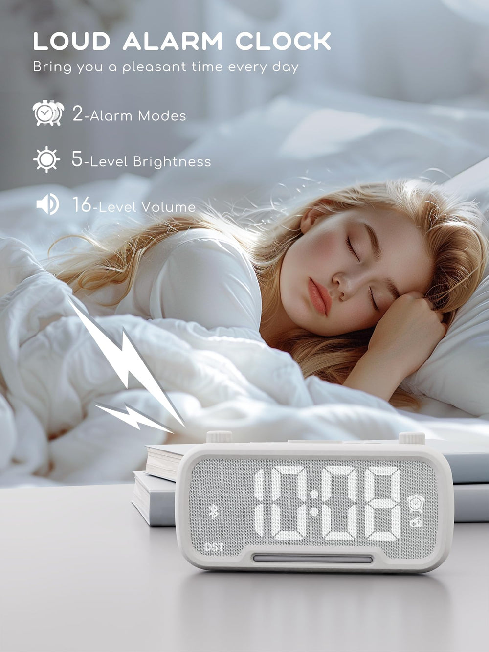 ROCAM posé sur table de nuit illustrant usage quotidien confortable