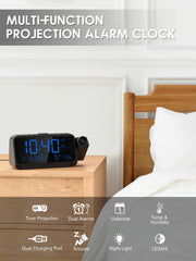 ROCAM projection d'heure sur plafond pour consulter sans bouger