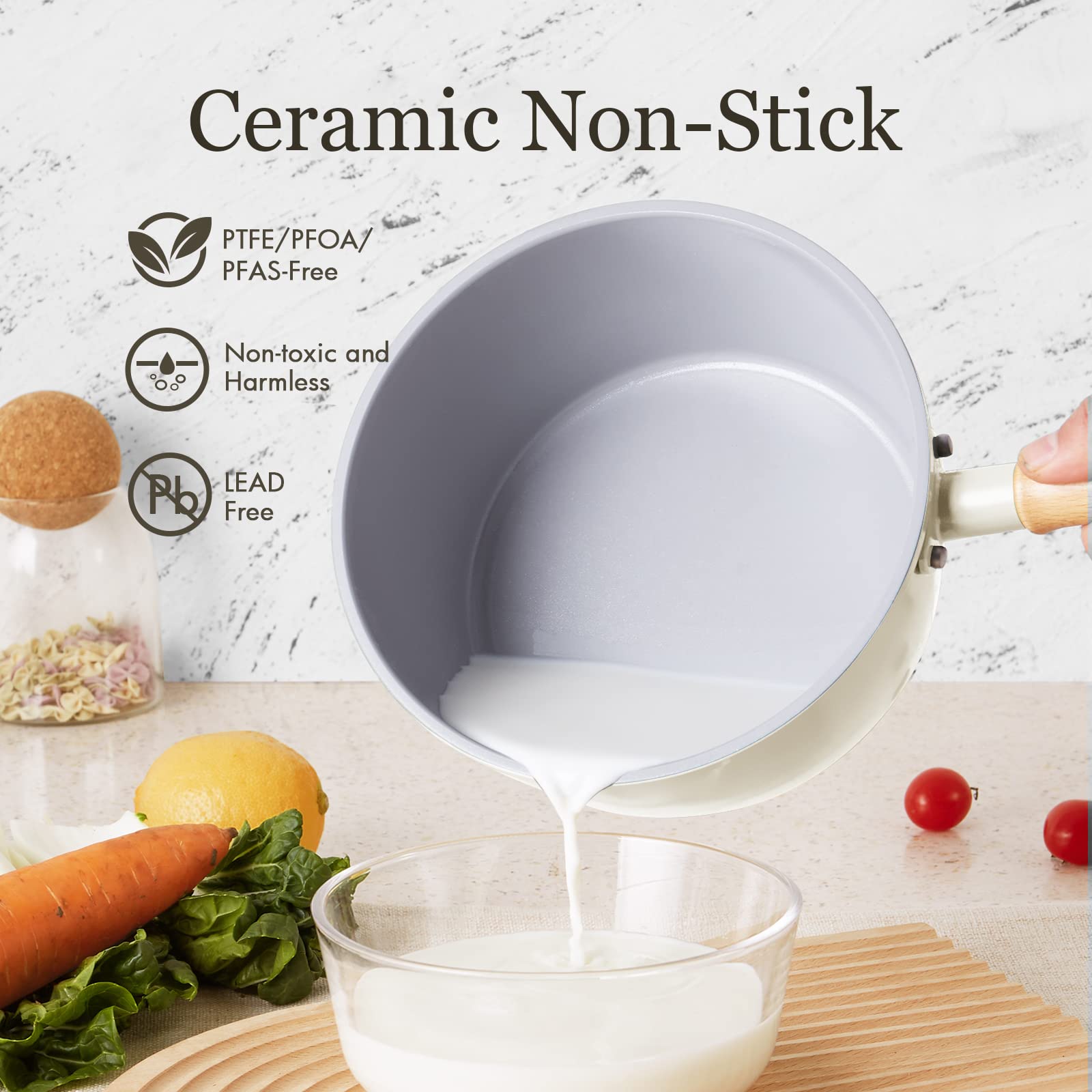 ROCKURWOK couvercle en verre pour contrôler la cuisson facilement