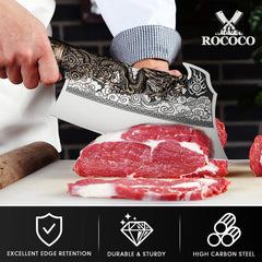 ROCOCO manche ergonomique texturé offrant une prise sûre et confortable