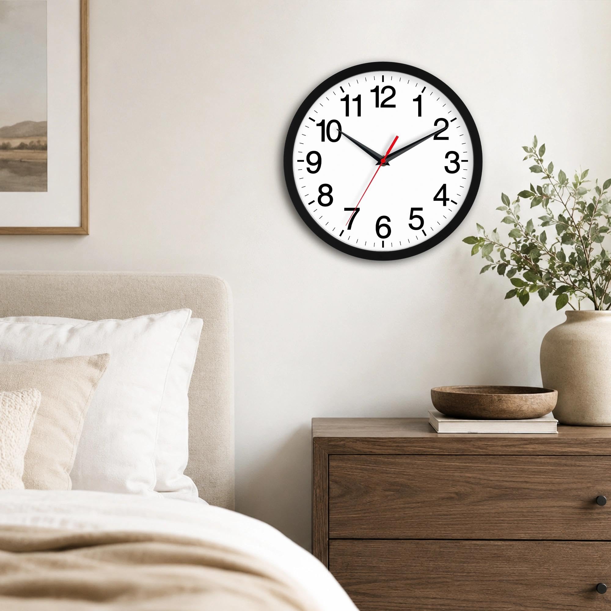 Rohioue horloge dans la cuisine utile et élégante pour la famille