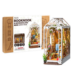 Rolife face avant du kit Garden House montrant le design et l'emballage, idéal pour cadeau