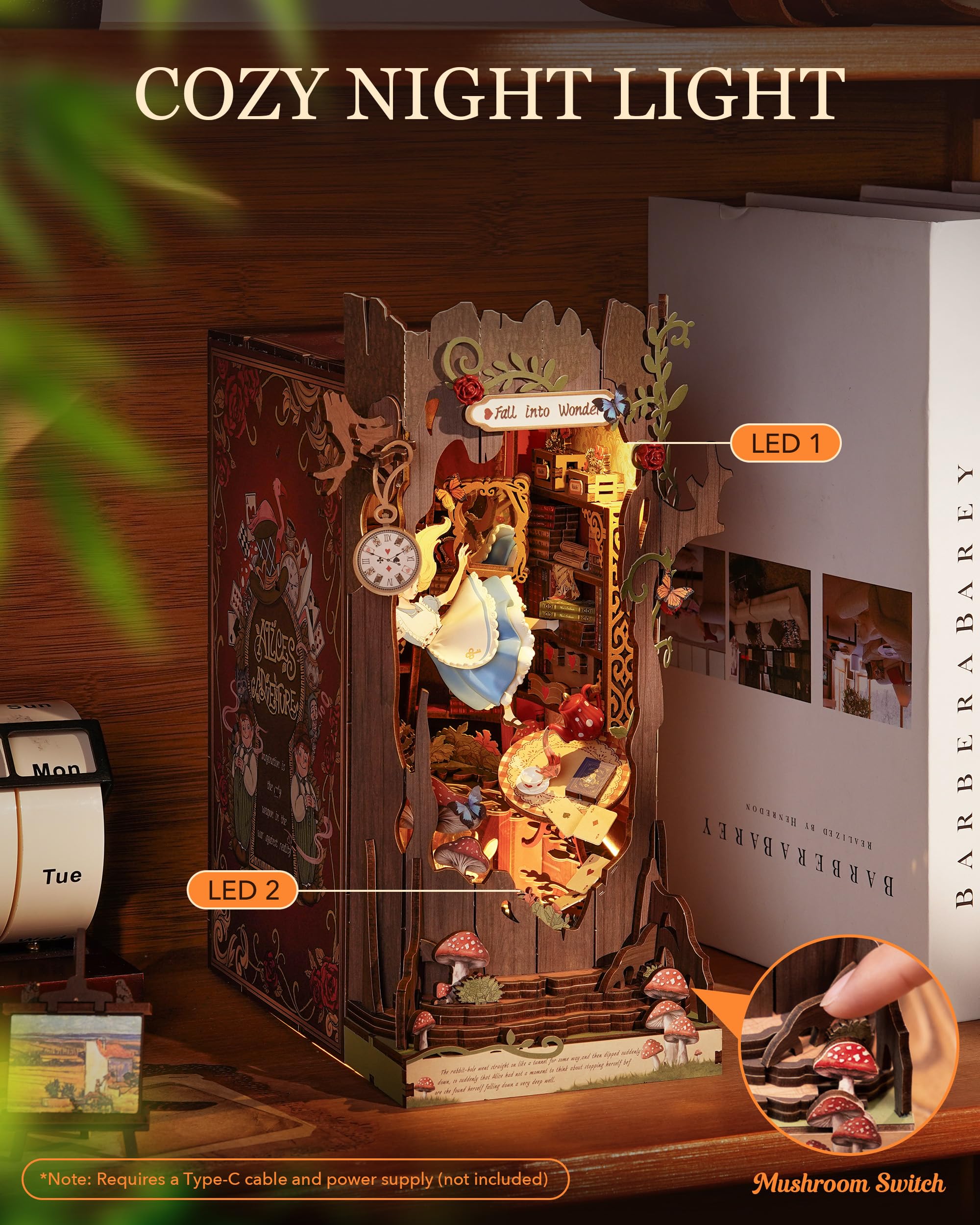 Rolife détails des miniatures intérieures apportant charme et réalisme