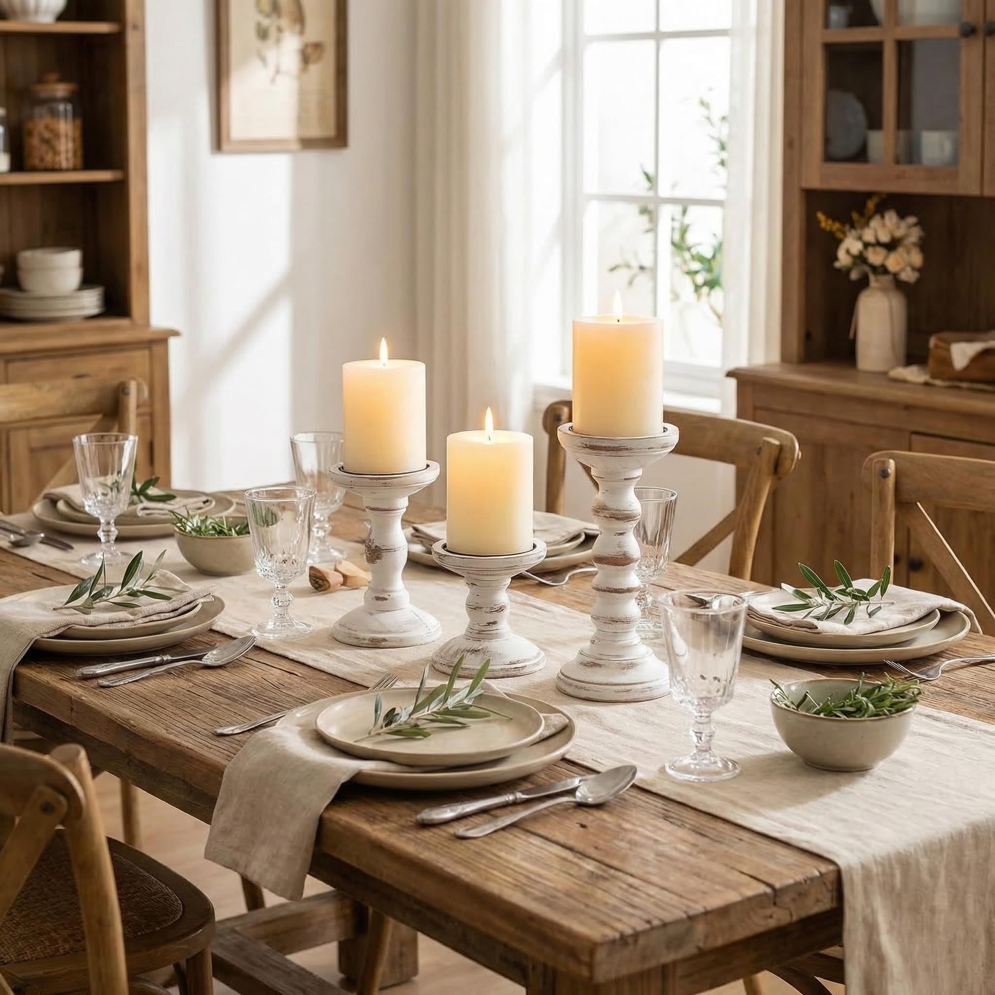 Romadedi composition au centre de table améliorant l'ambiance d'un repas