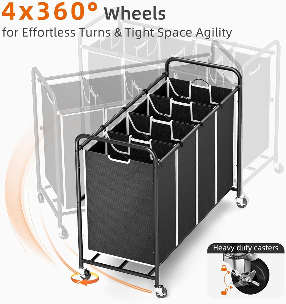ROMOON en usage déplacement facilitant transport du linge