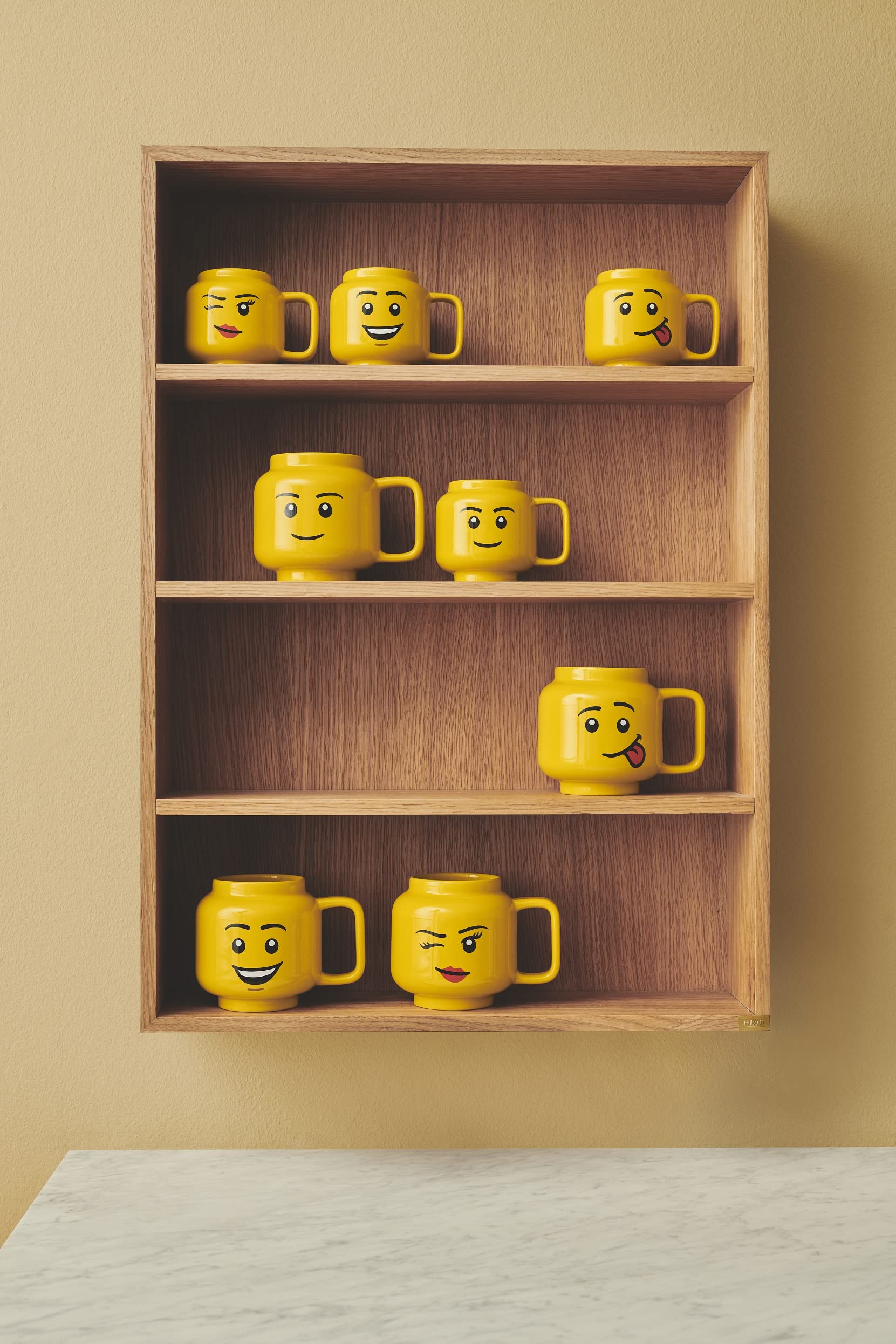 Room Copenhagen tasse LEGO gros plan du motif pour un rendu coloré et net