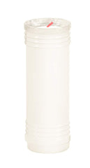 Root Candles gros plan mèche coton sans plomb pour flamme stable