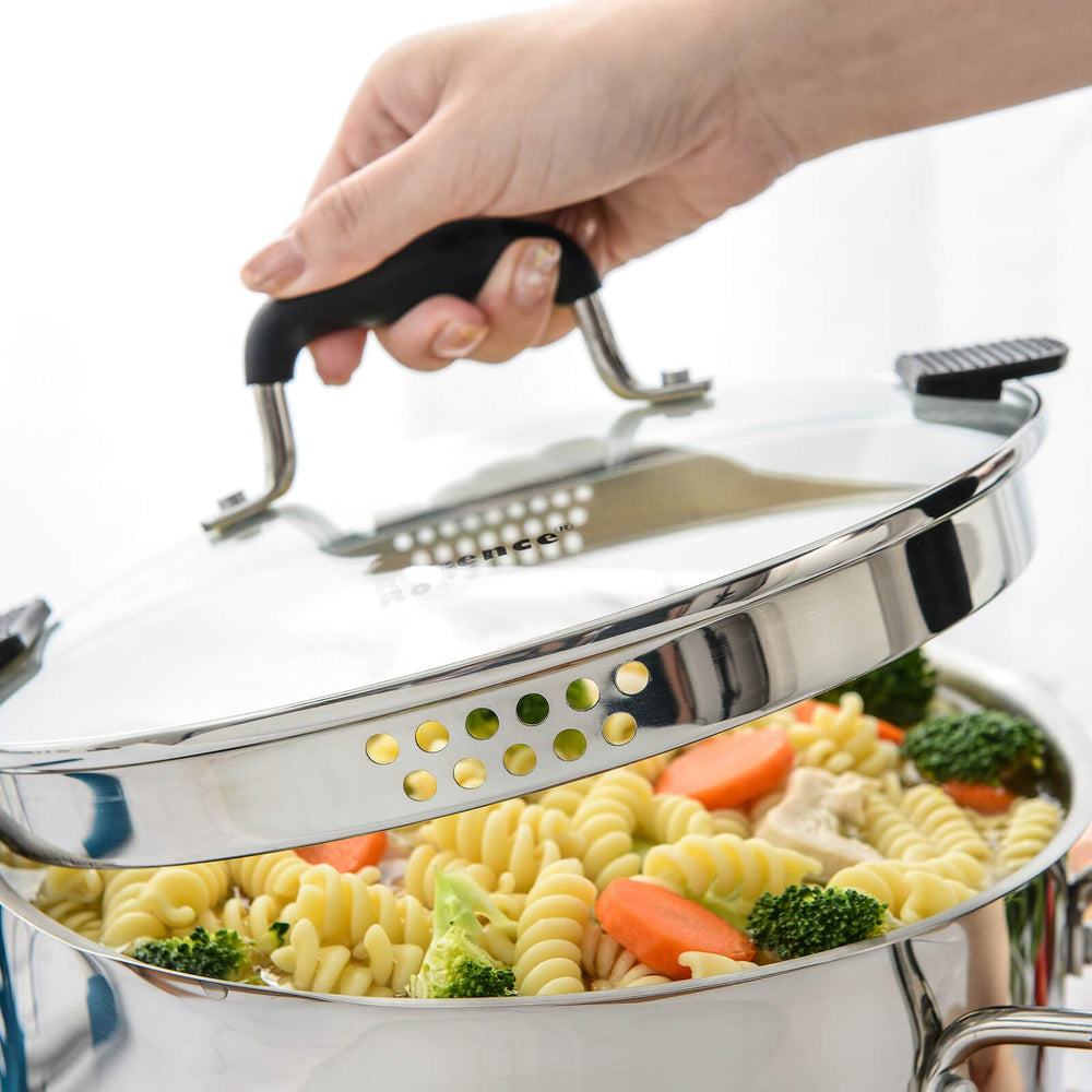 Rorence taille comparative montrant volume 6 quarts utile pour repas