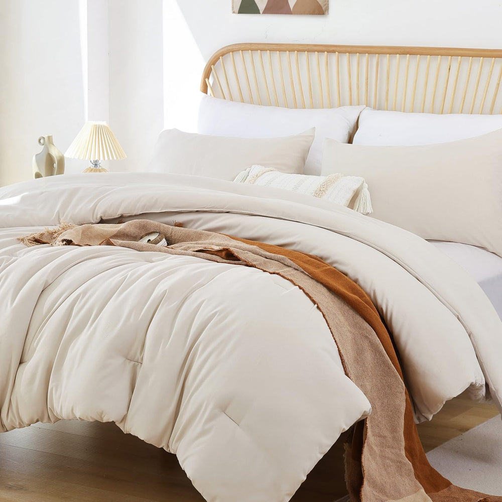 ROSGONIA couette posée sur lit décor boho montrant élégance pratique