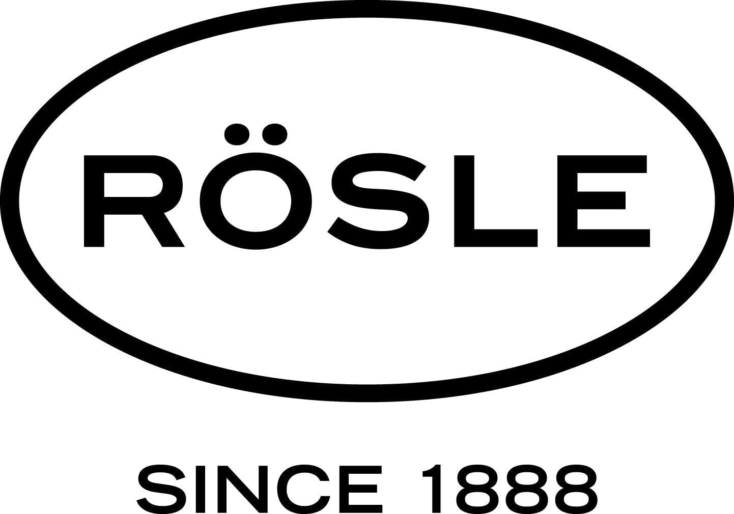 Rösle à côté d'une assiette pour comparaison d'échelle pratique