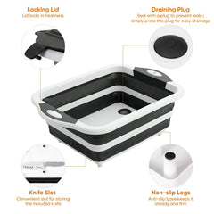 ROTTOGOON bac plié pour rangement compact et gain de place
