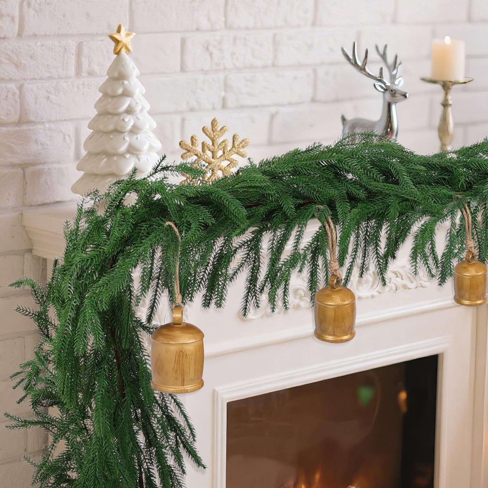 Rowfad guirlande utilisée en centre de table pour décor festif élégant