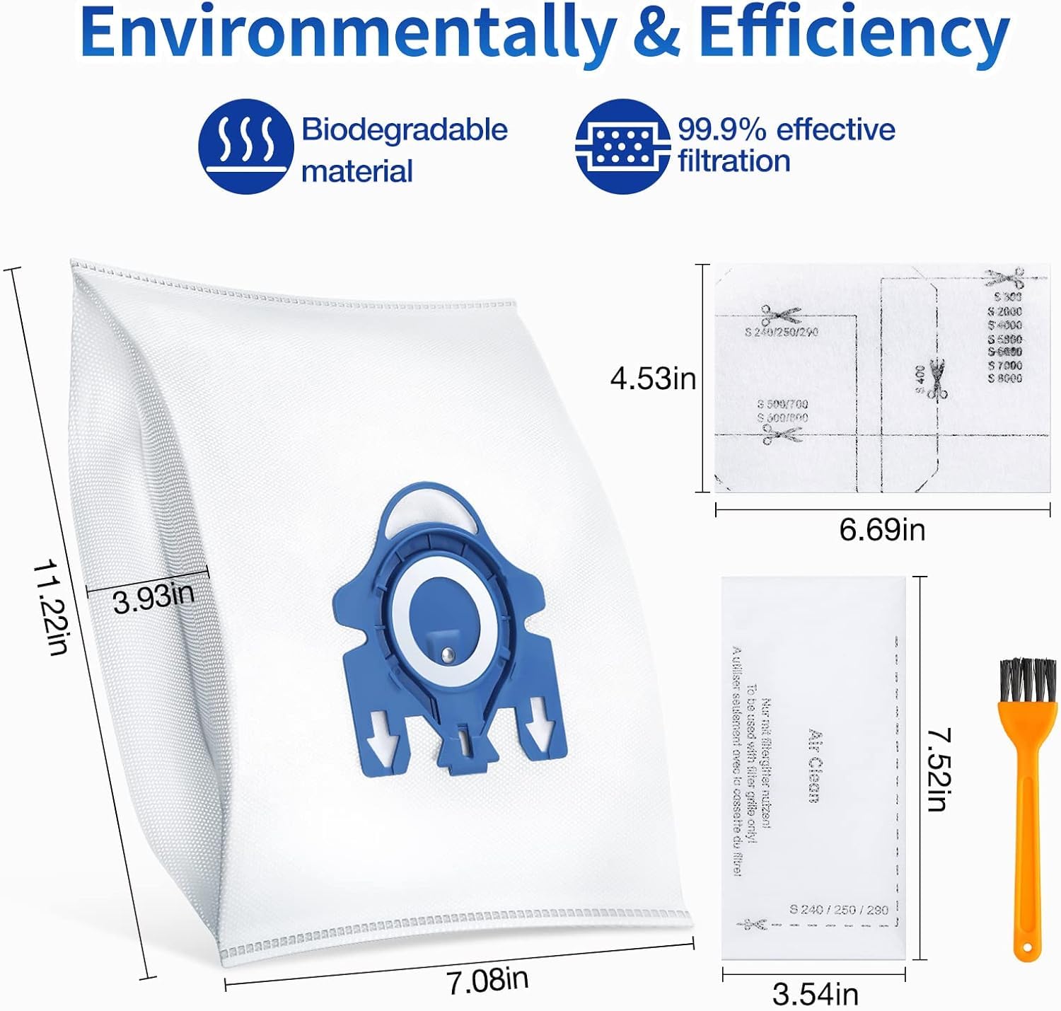 Rowhalf gros plan matière multicouche illustrant filtration efficace