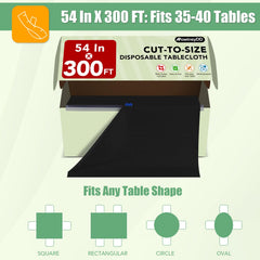 RowinsyDD nappe en usage sur table rectangulaire facilitant préparation rapide