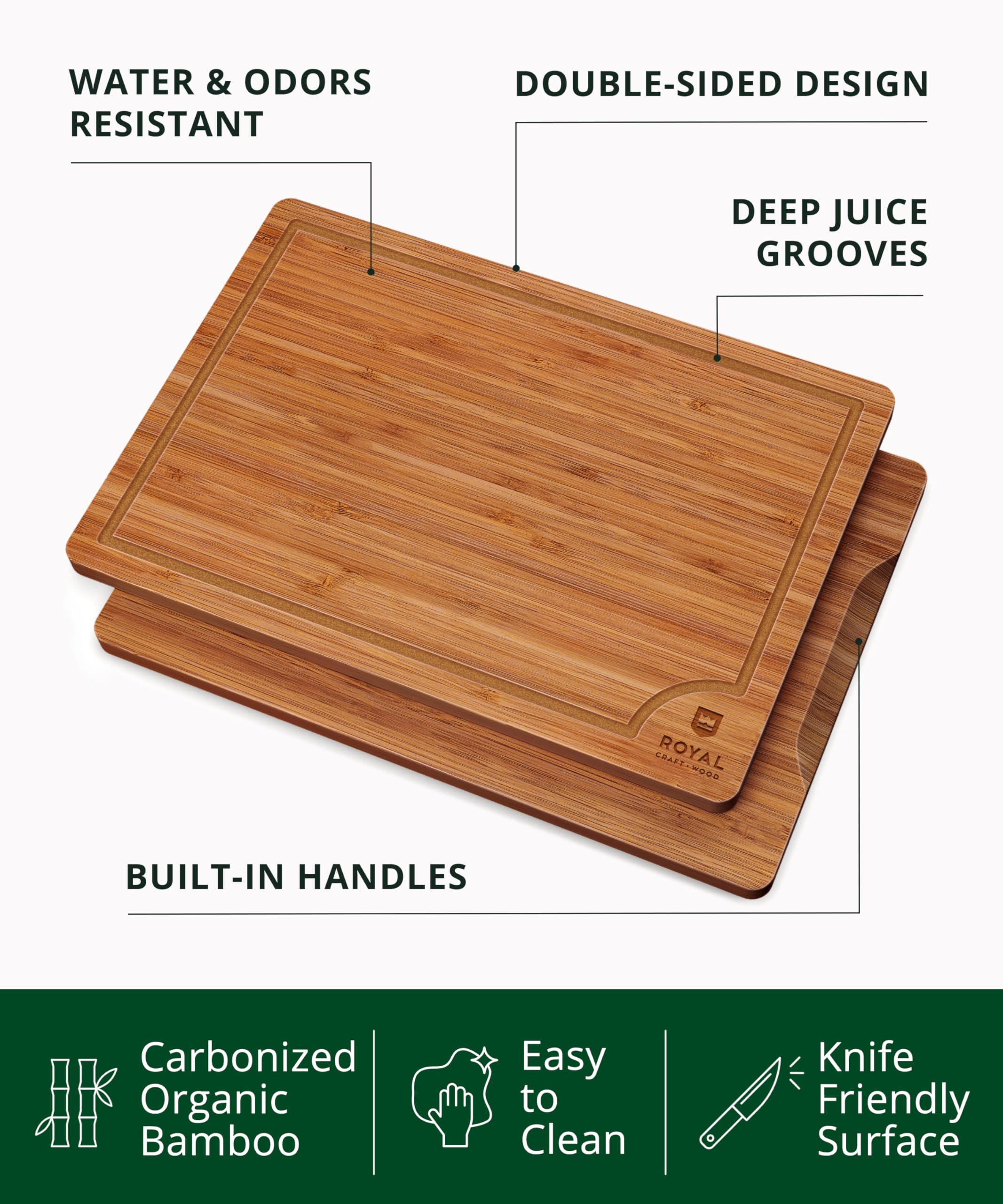 ROYAL CRAFT WOOD pot de beurre bois inclus pour nourrir et protéger le bambou