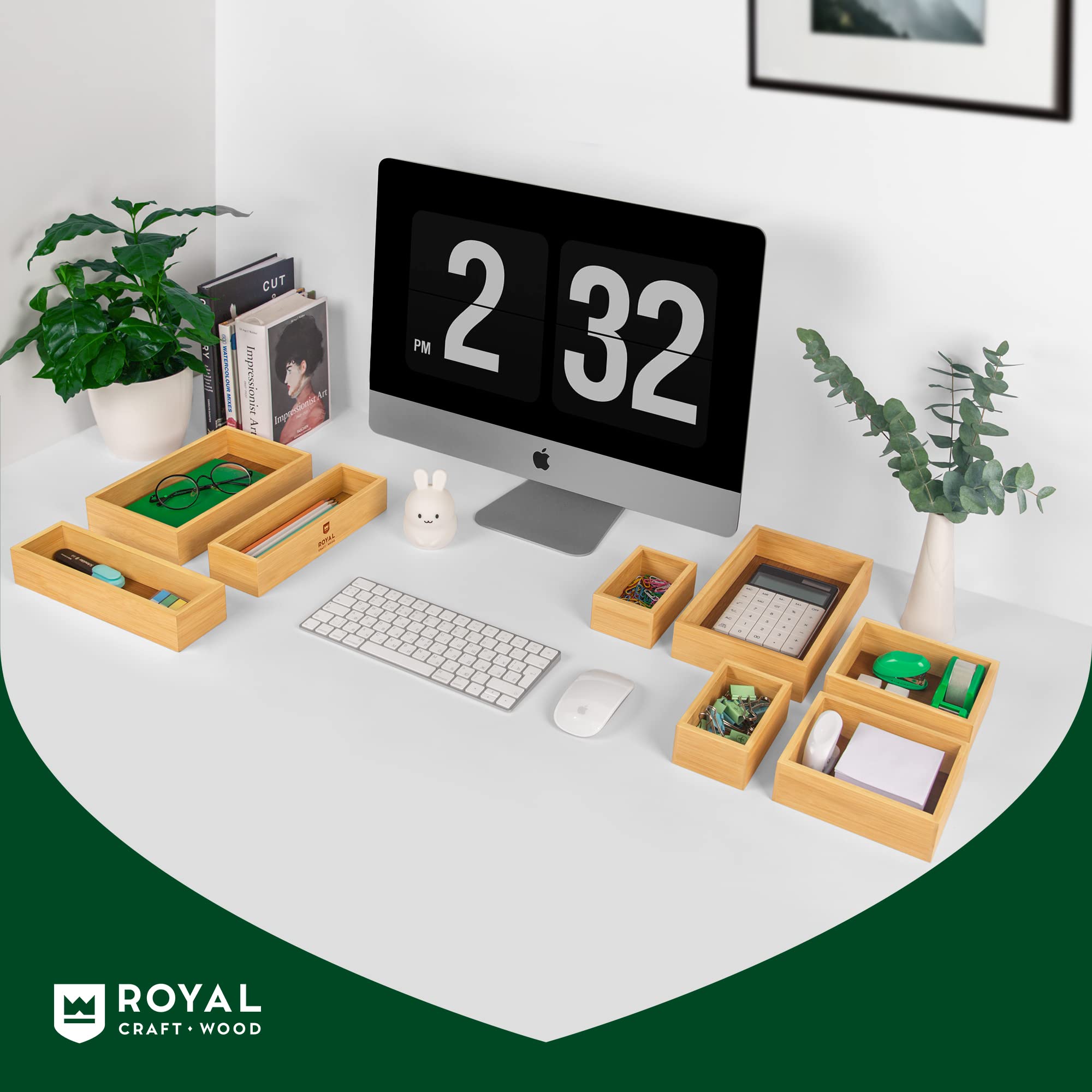 ROYAL CRAFT WOOD comparaison de taille avec montres et clés pratique
