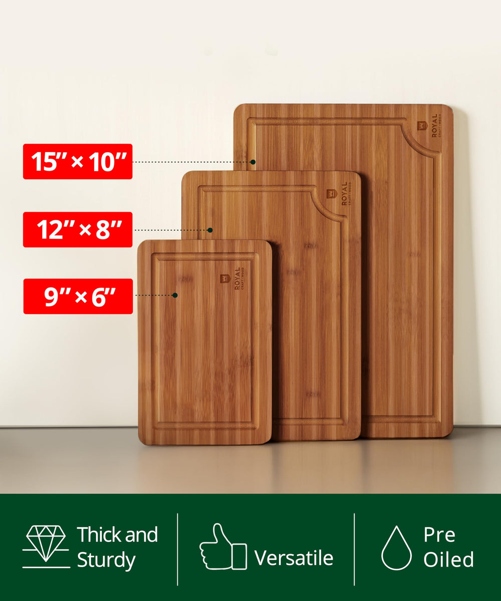 ROYAL CRAFT WOOD poignée latérale intégrée facilitant le transport sûr
