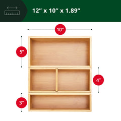 ROYAL CRAFT WOOD gros plan texture bambou durable et naturelle