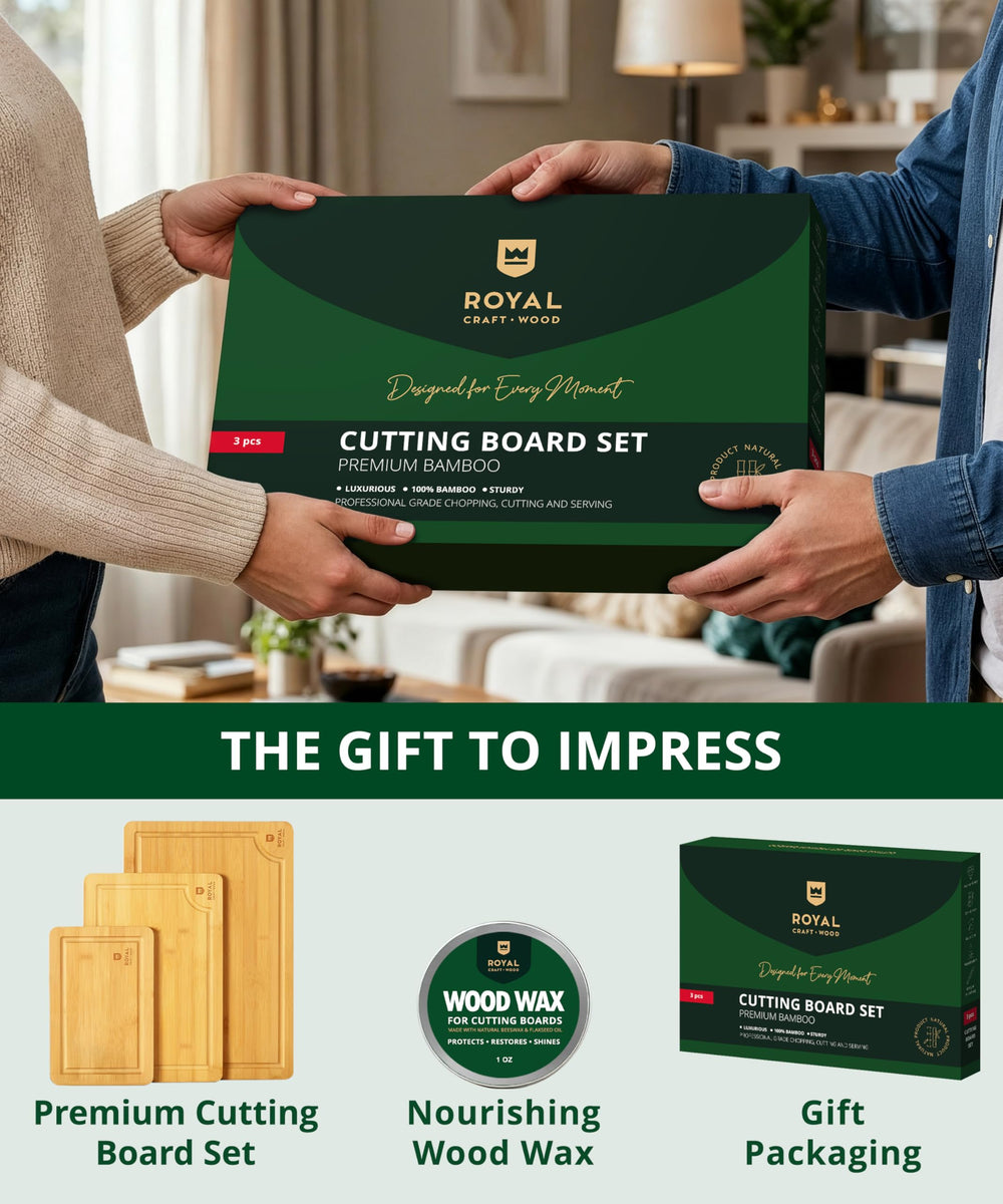 ROYAL CRAFT WOOD poignées latérales biseautées pour transport sûr