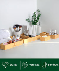 ROYAL CRAFT WOOD plateau bijoux sur coiffeuse pour visibilité et protection des pièces