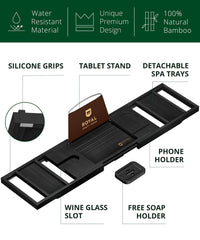 ROYAL CRAFT WOOD support tablette et livre stabilise lecture pendant bain