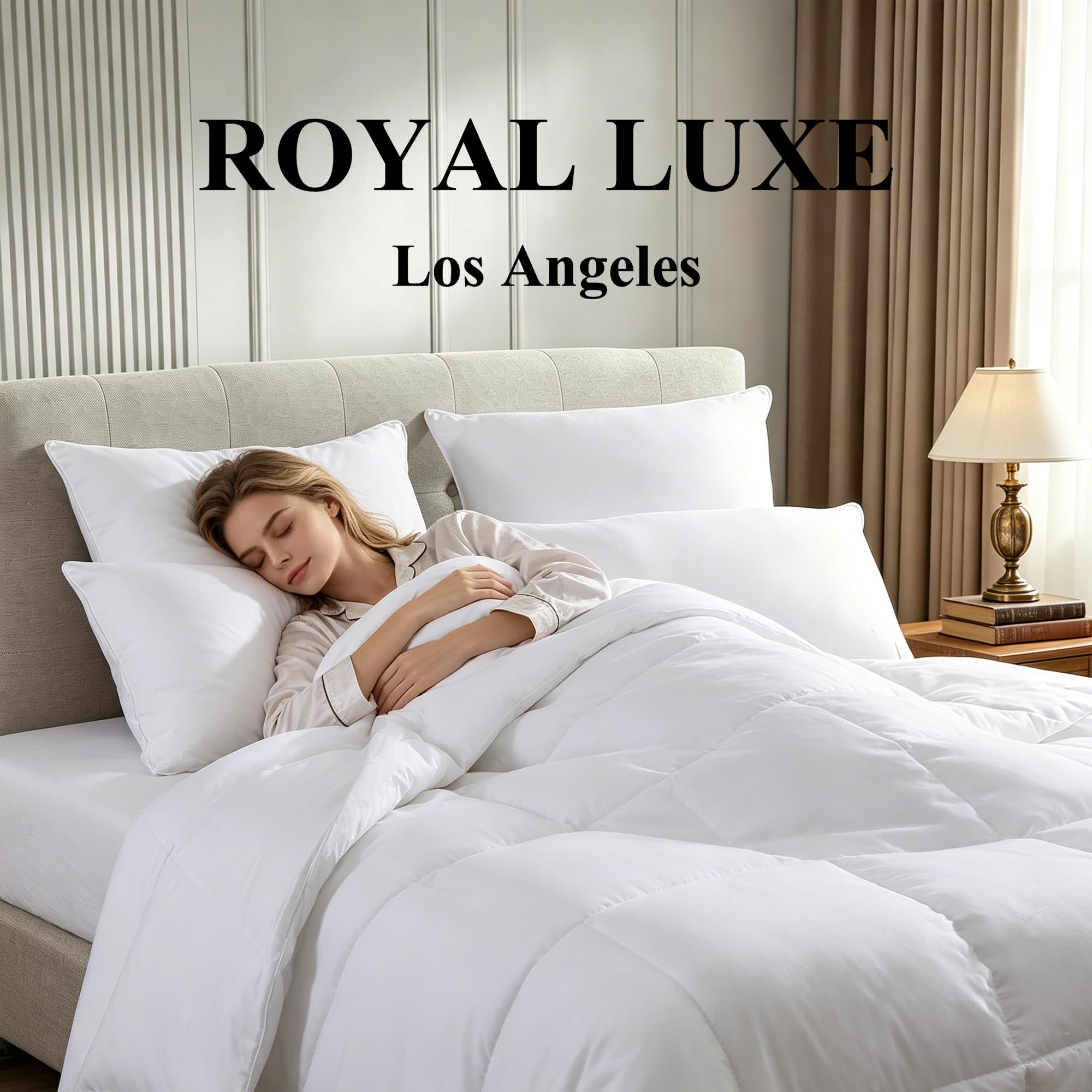 Royal Luxe détail de la housse coton 240 TC doux et respirant