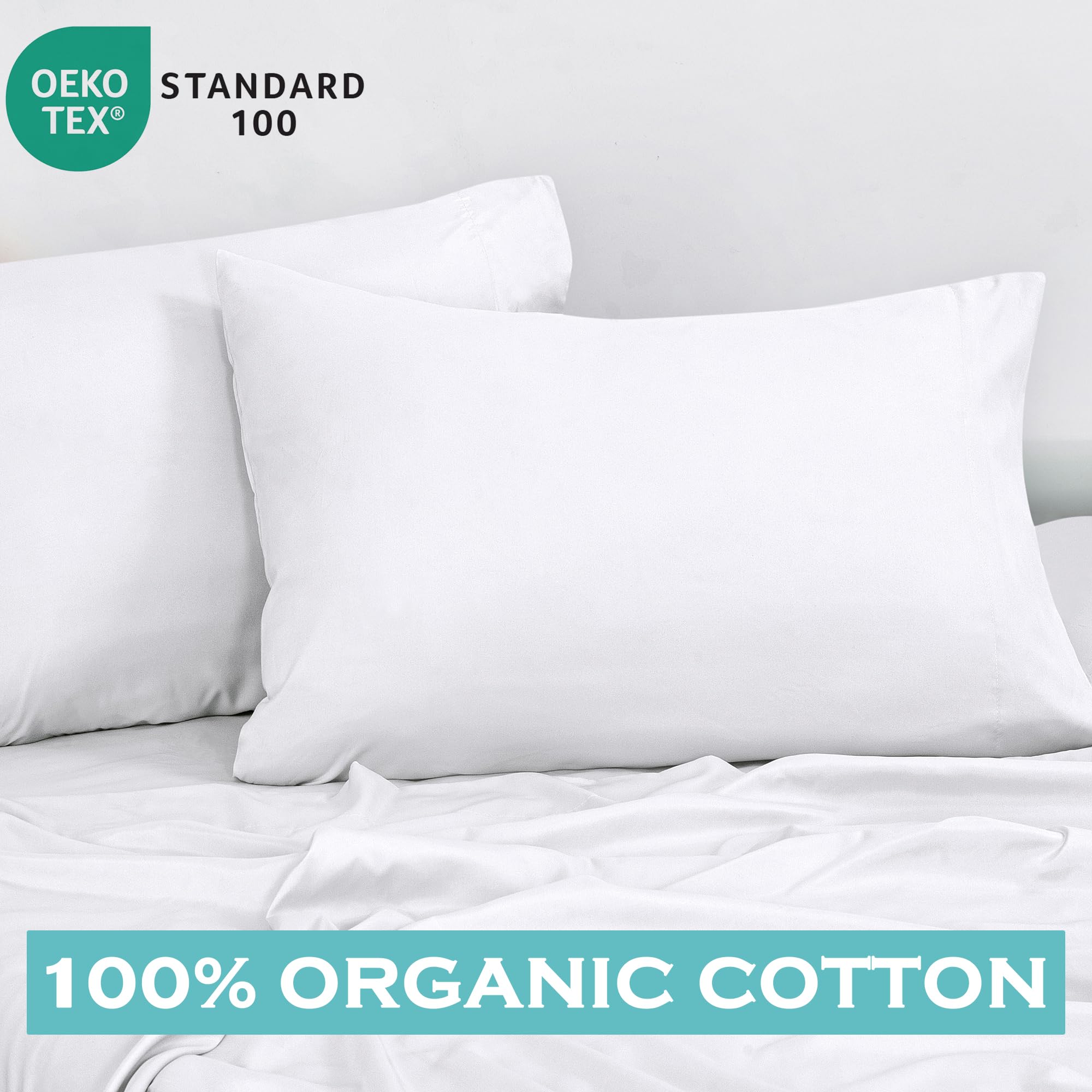Royale Linens détail fermeture enveloppe, maintien sécurisé oreiller