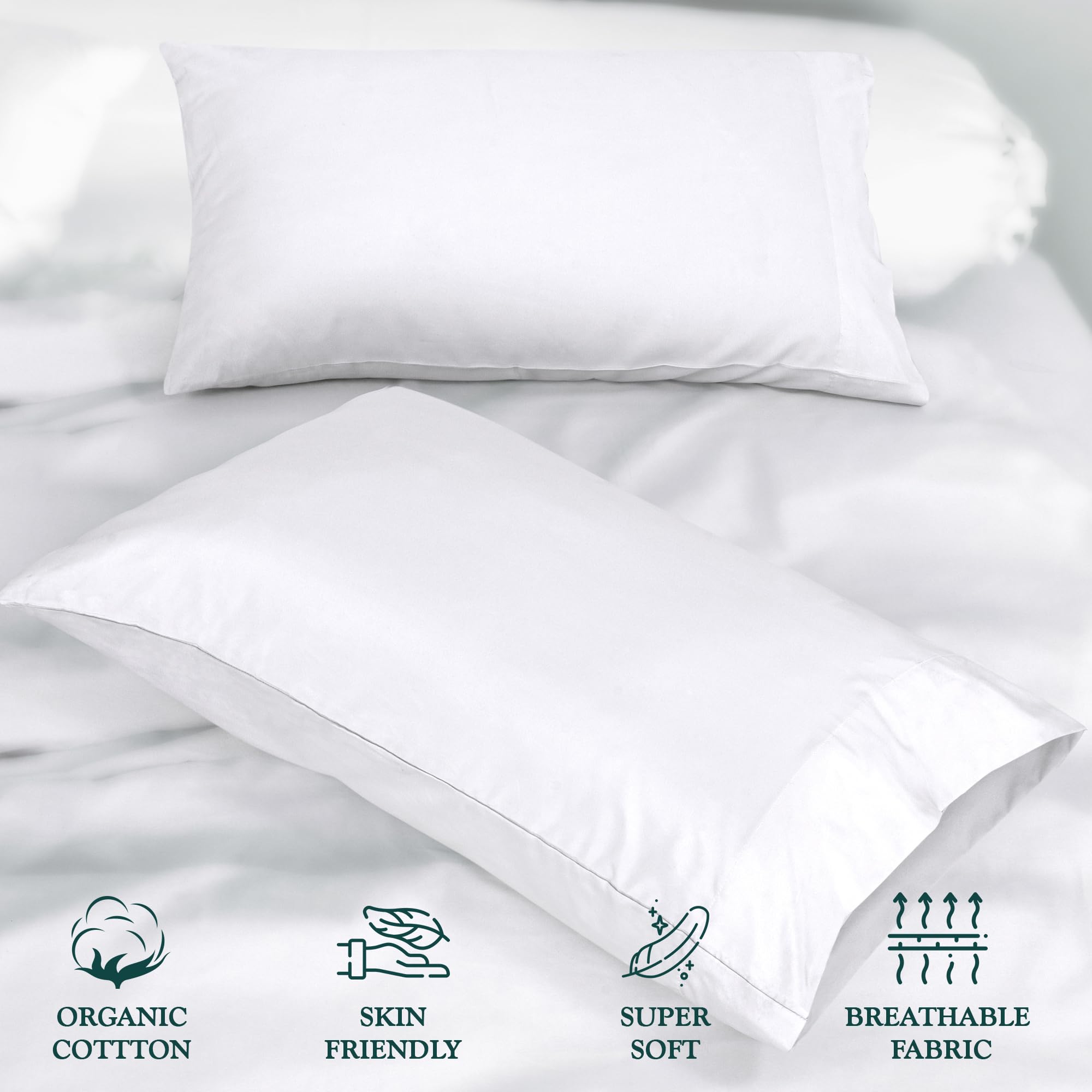Royale Linens ourlet 4 pouces, finition soignée et durable