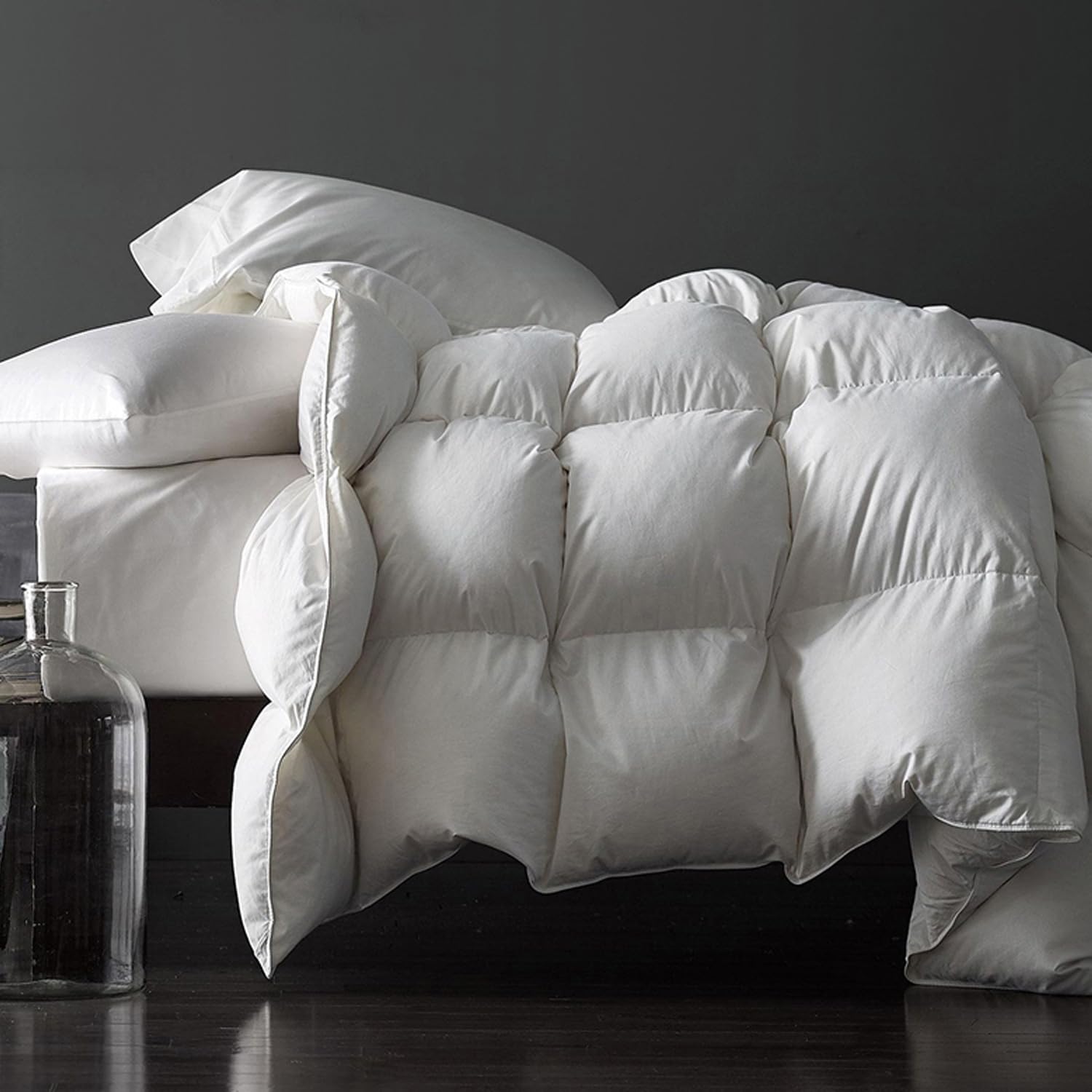 Royoliving emballage de la couette king, livraison compacte et protection pratique