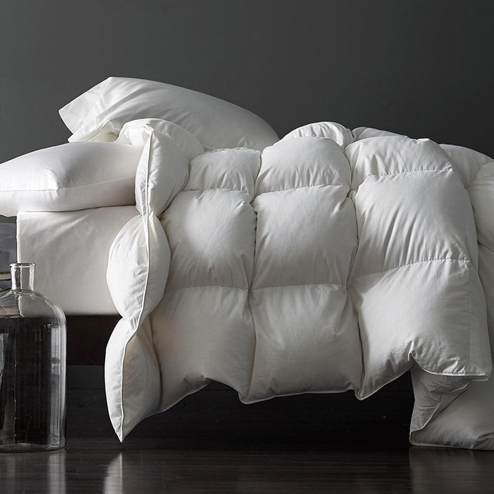 Royoliving emballage de la couette king, livraison compacte et protection pratique