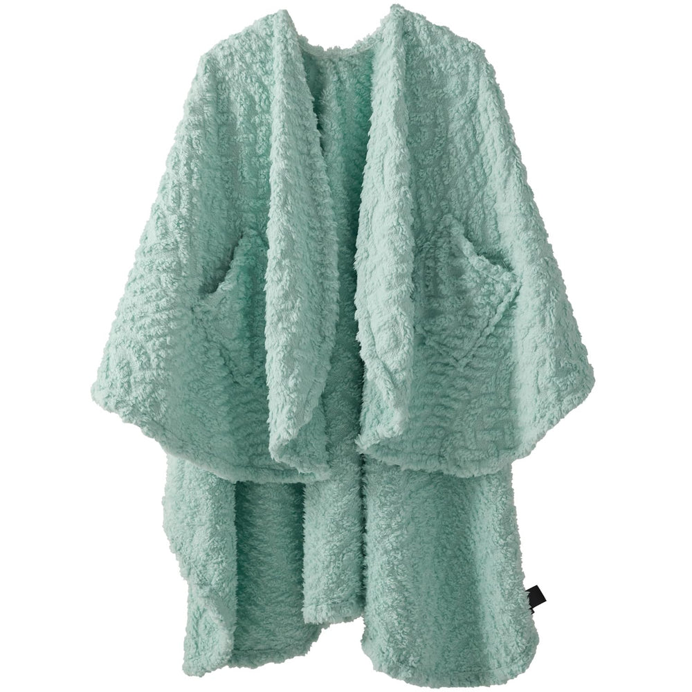 Royoliving plaid portable face montrant coupe cape et style confortable