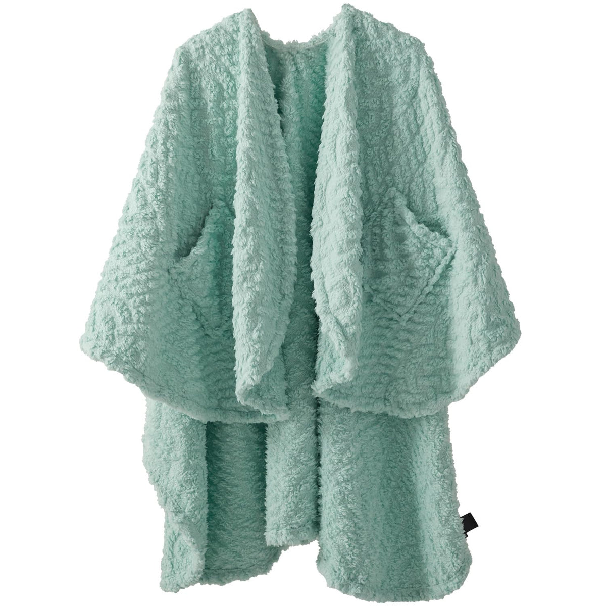 Royoliving plaid portable face montrant coupe cape et style confortable