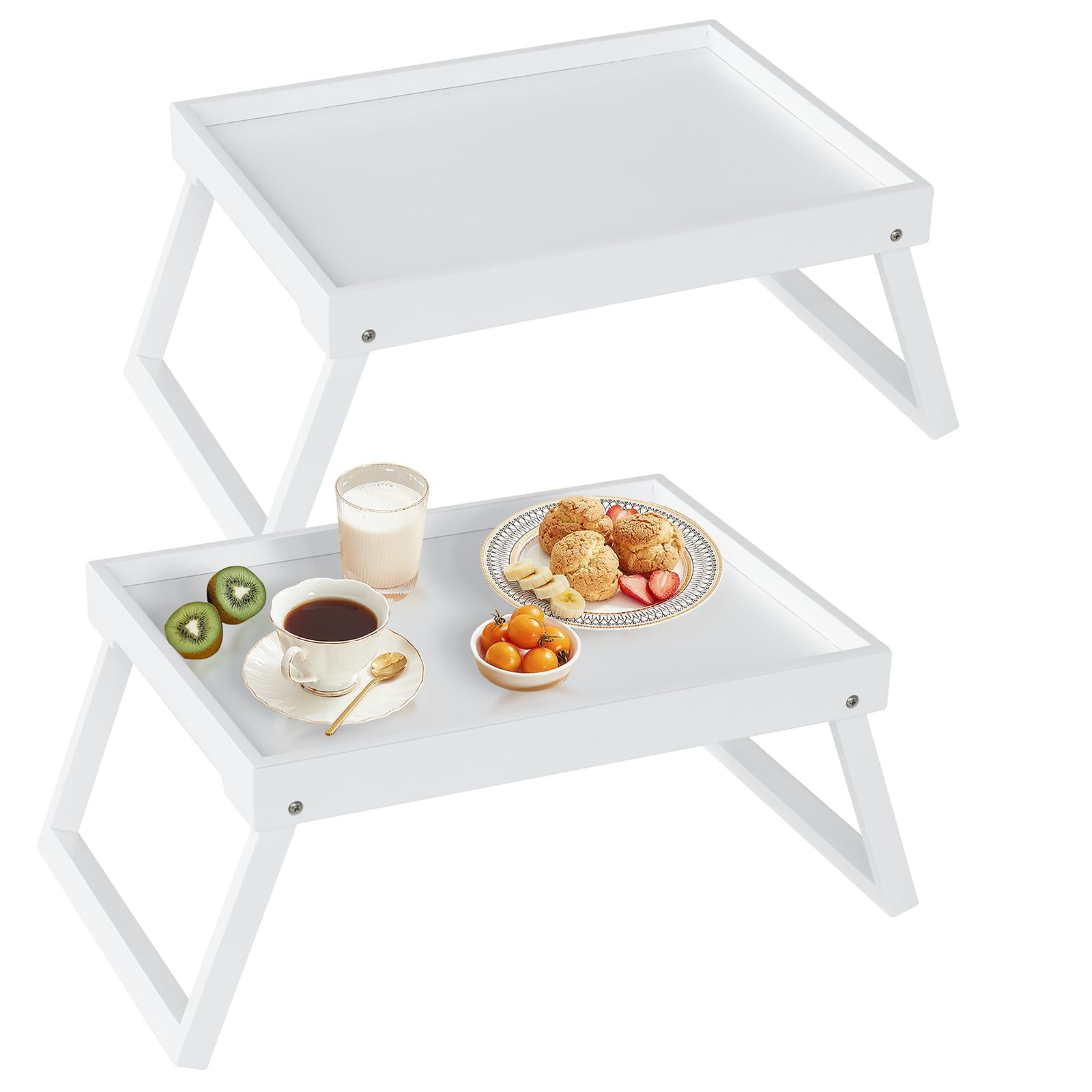 RRX plateau lit face avant blanc, design stable et élégant