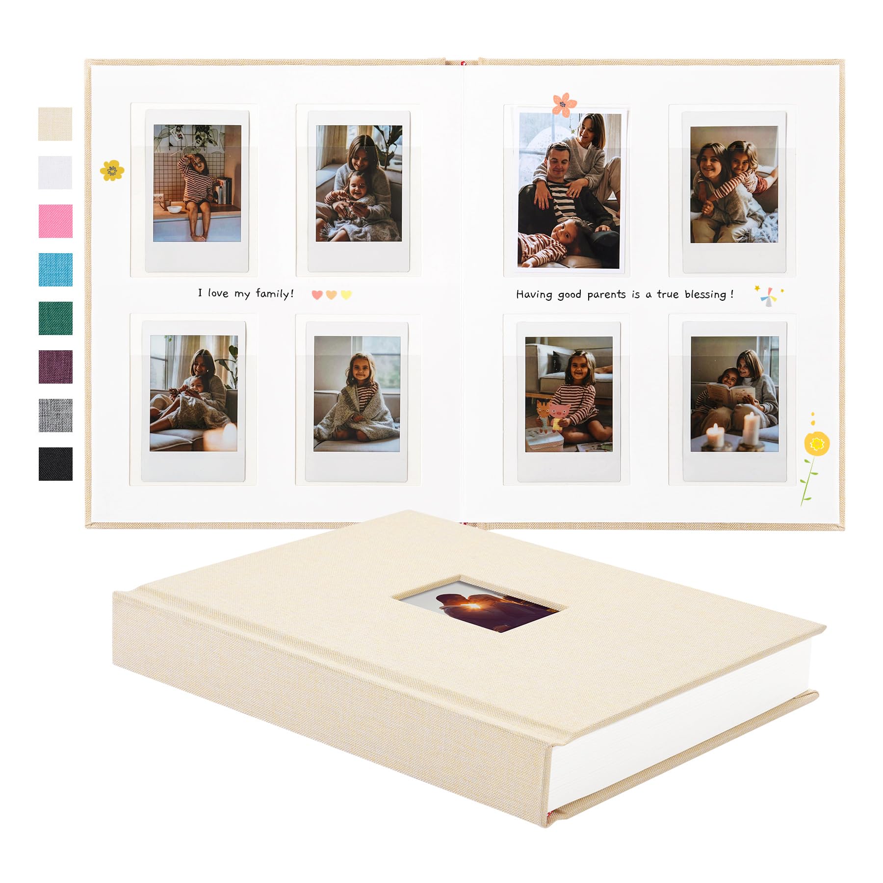 Rseozr couverture avant beige personnalisable pour garder et montrer vos souvenirs
