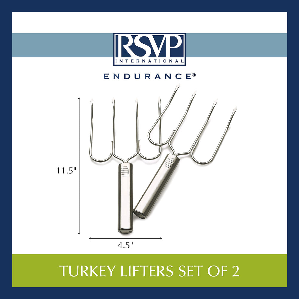RSVP lifter mettant en valeur l'acier 18/8 durable et hygiénique