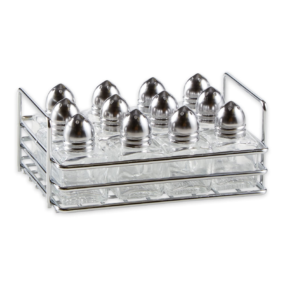 RSVP ensemble face montrant 12 shakers pour présentation soignée