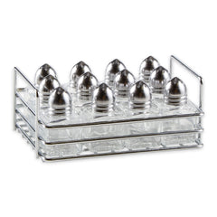 RSVP ensemble face montrant 12 shakers pour présentation soignée