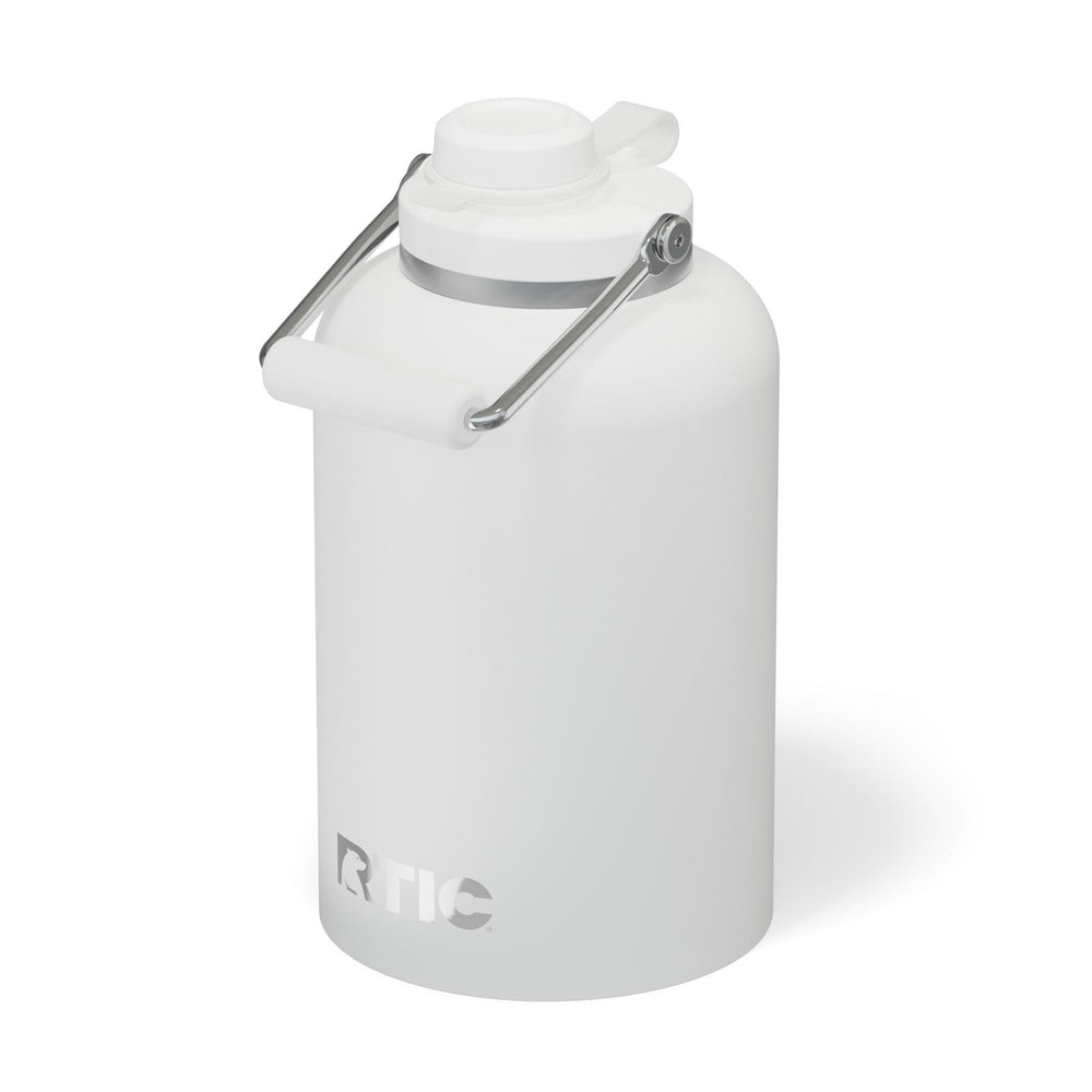 RTIC Outback Jug face avant blanche montrant design robuste et capacité
