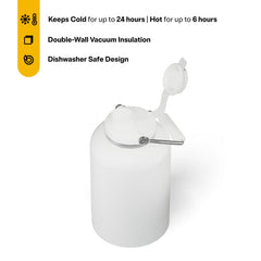 RTIC Outback Jug gros plan sur le goulot large pour remplissage facile