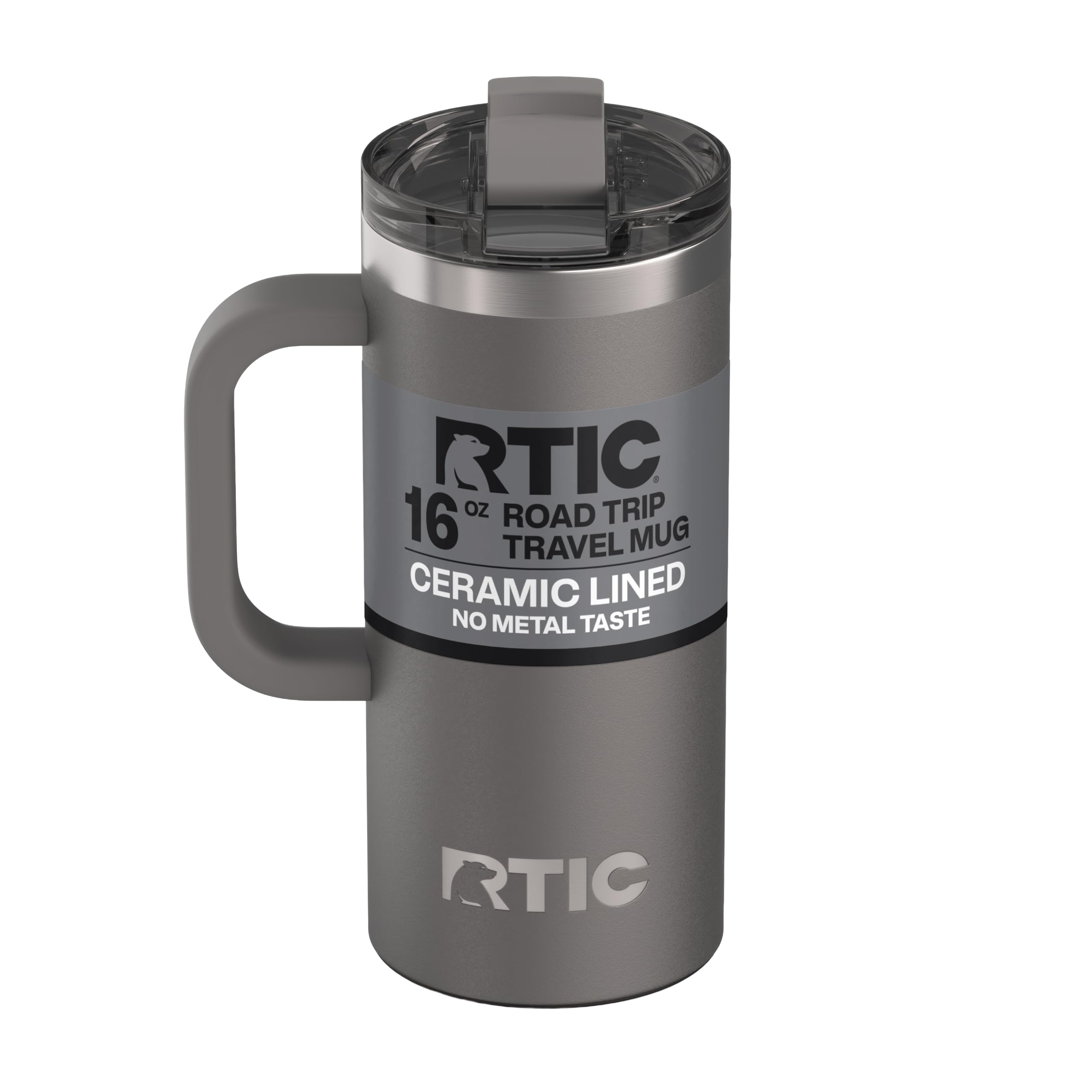 RTIC face avant du gobelet montrant le design graphique et solidité