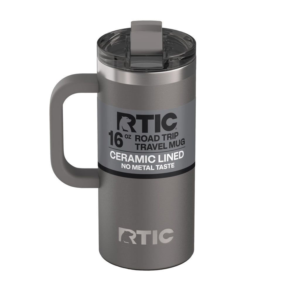 RTIC face avant du gobelet montrant le design graphique et solidité
