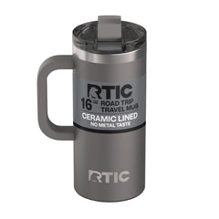 RTIC face avant du gobelet montrant le design graphique et solidité