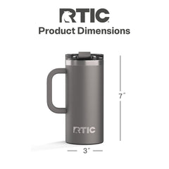 RTIC intérieur céramique montrant neutralité du goût et propreté