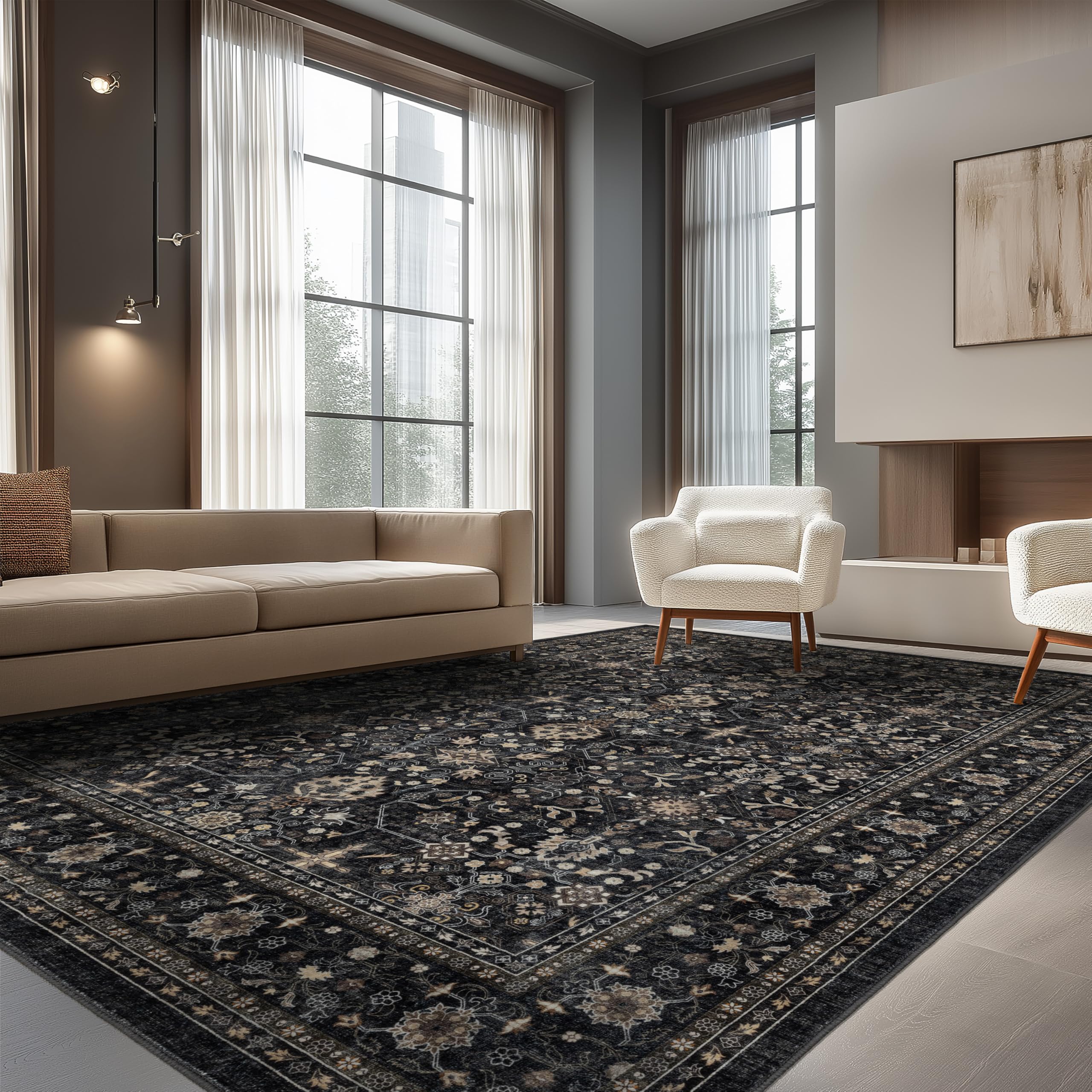 Ruaruarug coin enfants sur tapis illustrant confort et sécurité