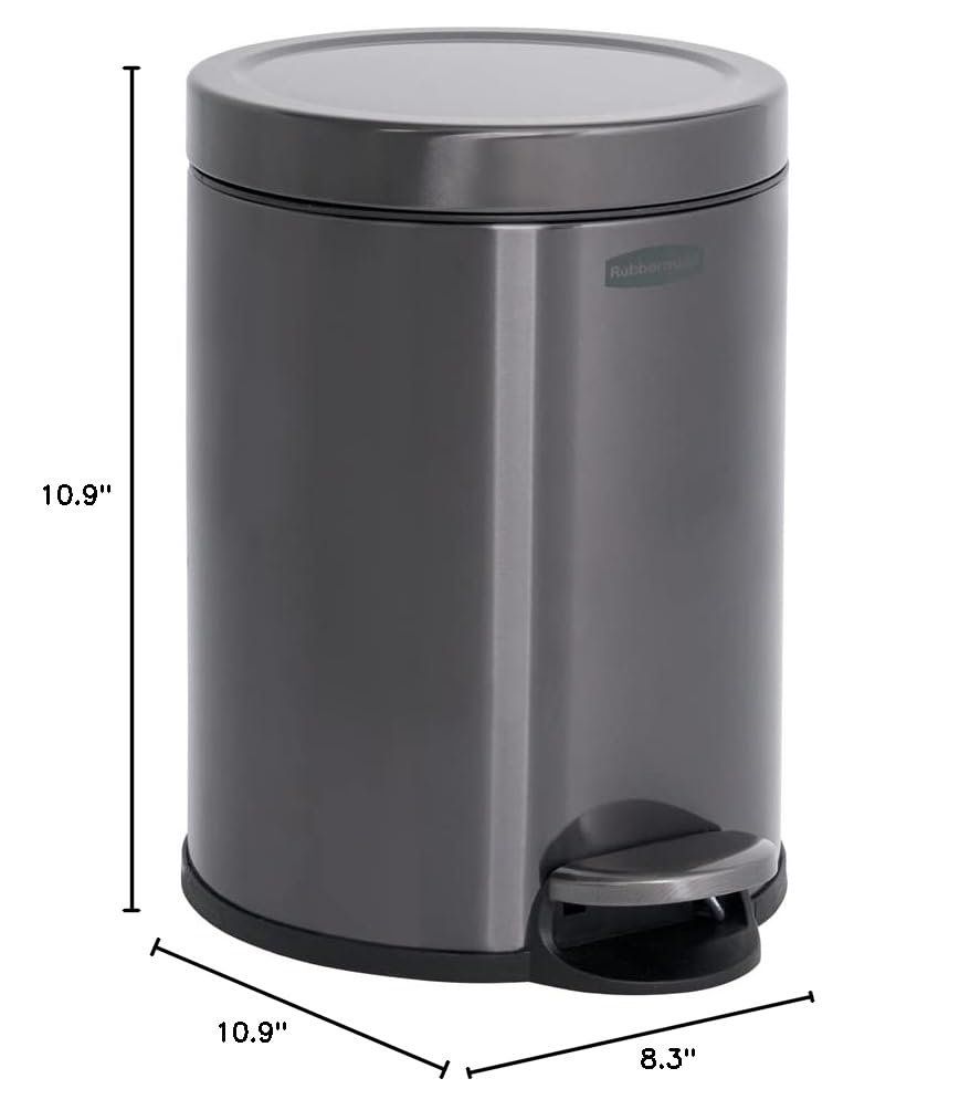 Rubbermaid vue latérale profil compact, optimise les petits espaces
