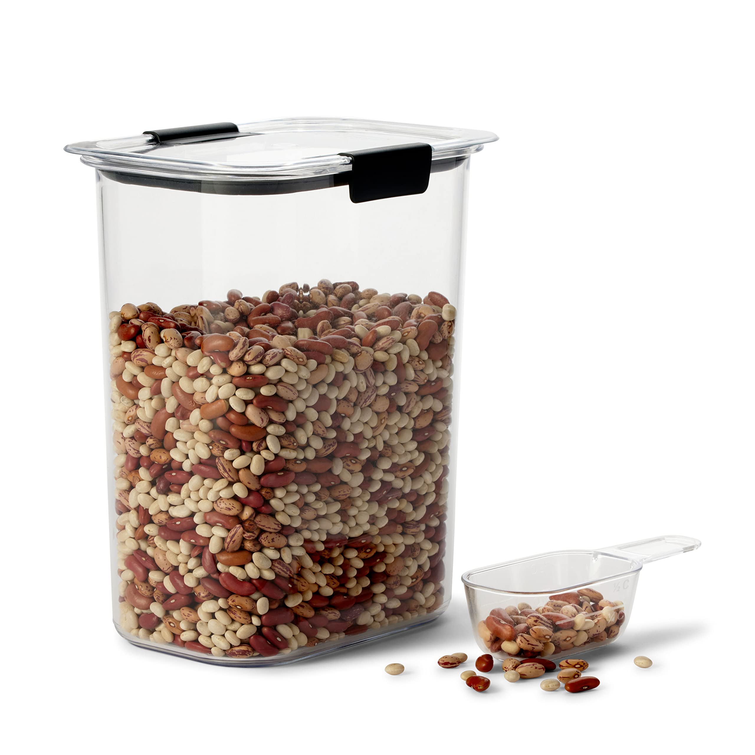 Rubbermaid Brilliance comparaison d'échelle montrant capacité de 16 tasses