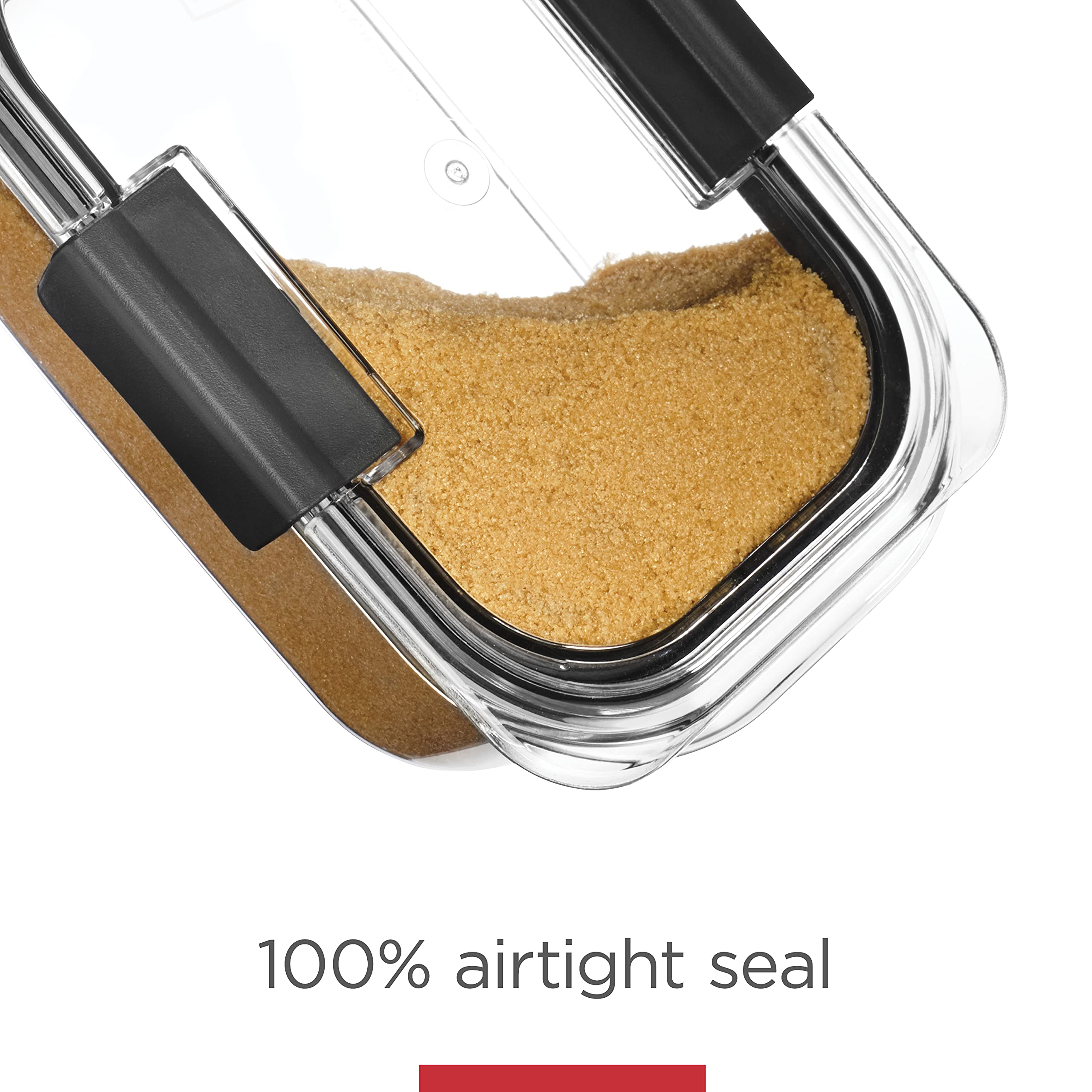Rubbermaid Brilliance contenant rempli de céréales pour conservation visible